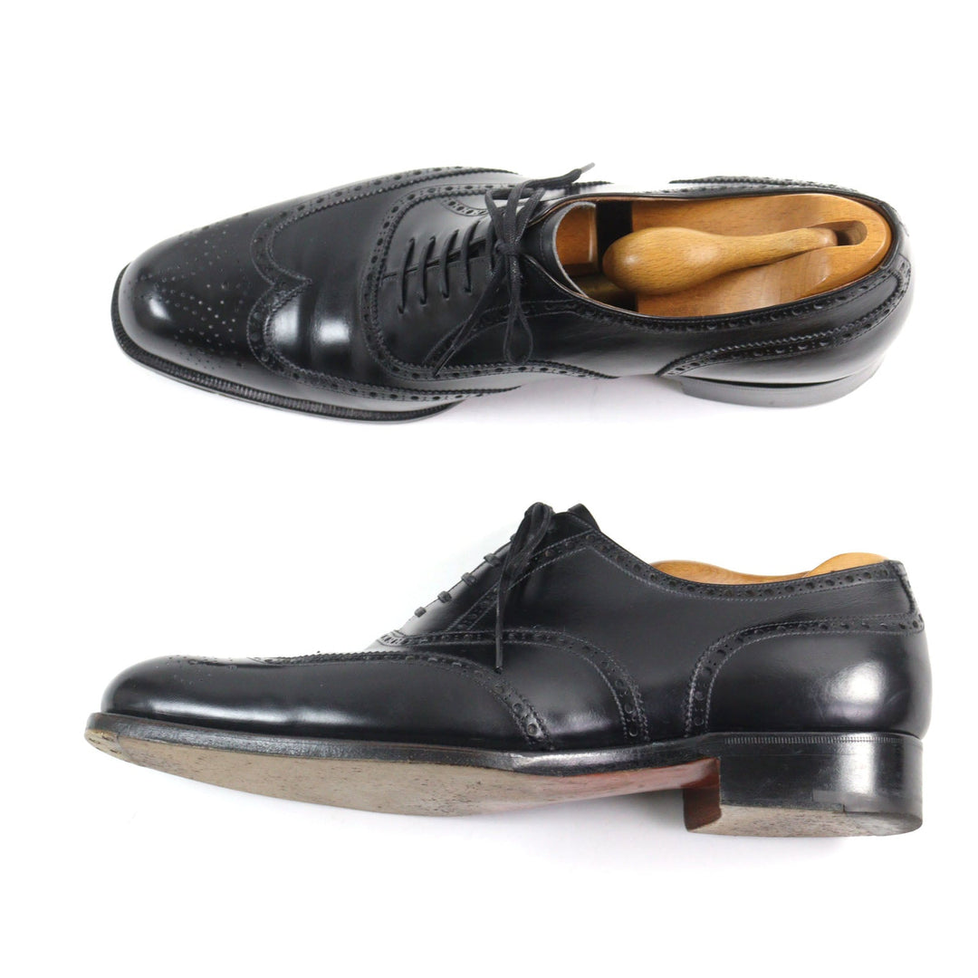 ZINTALA Leather shoes Main: Leather black mens 9 Used Authentic