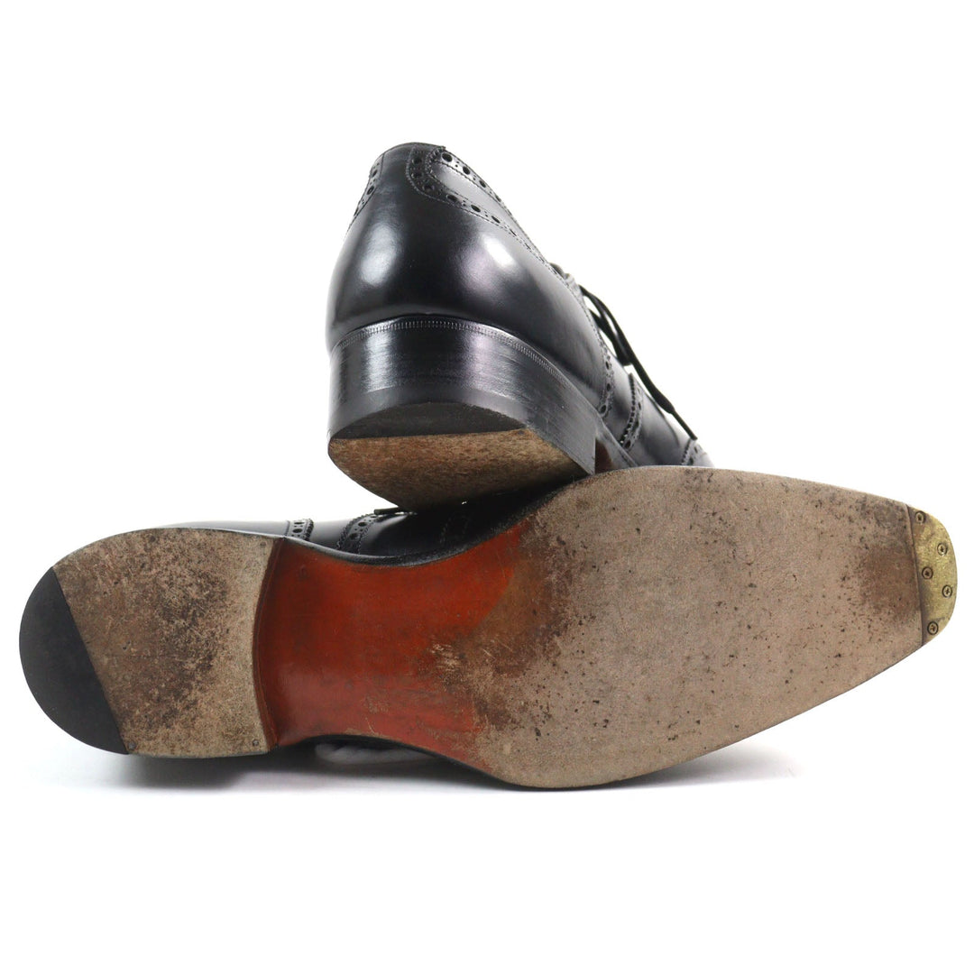 ZINTALA Leather shoes Main: Leather black mens 9 Used Authentic