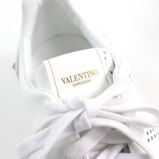 Valentino Garavani sneakers Main: Leather white BACKNET mens 42 Used Authentic