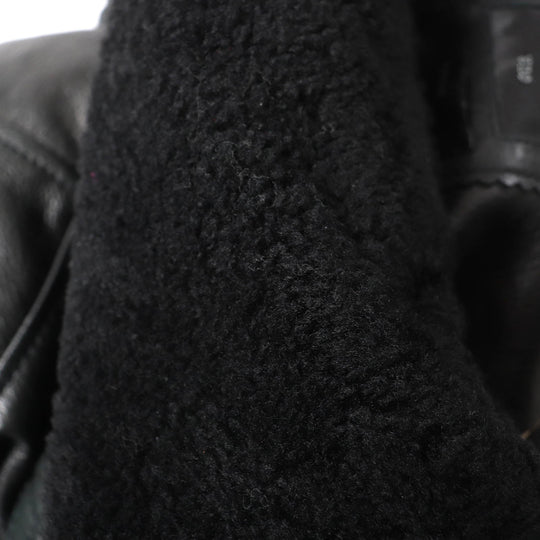 DIESEL Jacket Outer: Cowhide, Lining: 100% acetate, Part: 100% acetate black Women S Used Authentic