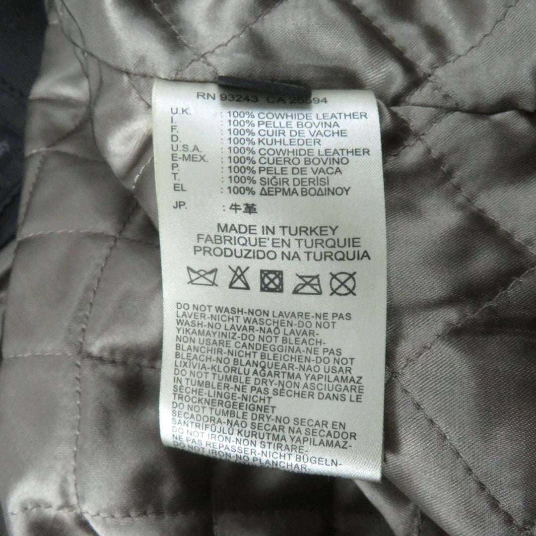 DIESEL Jacket Outer: Cowhide, Lining: 100% acetate, Part: 100% acetate black Women S Used Authentic