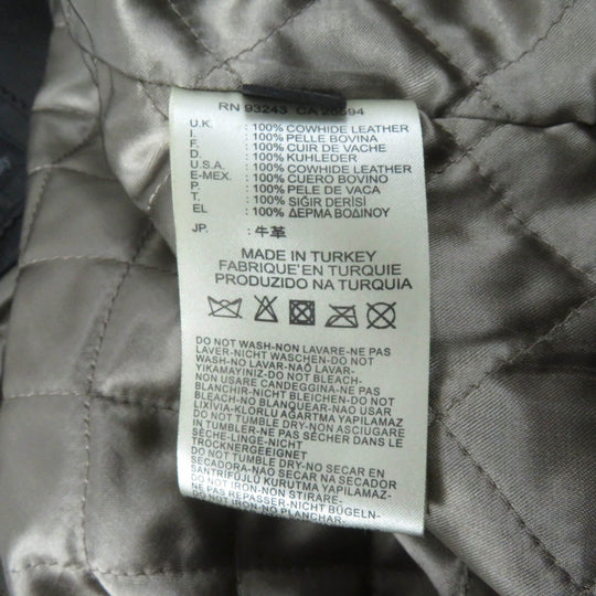 DIESEL Jacket Outer: Cowhide, Lining: 100% acetate, Part: 100% acetate black Women S Used Authentic