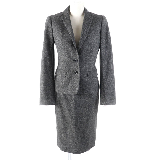 DOLCE&GABBANA setup Outer: 2% elastane, Outer: 21% nylon, Outer: 8% silk, Outer: 34% wool, Outer: 35% virgin wool gray Women 38 Used Authentic