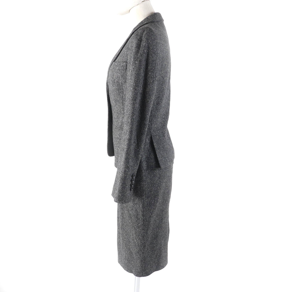 DOLCE&GABBANA setup Outer: 2% elastane, Outer: 21% nylon, Outer: 8% silk, Outer: 34% wool, Outer: 35% virgin wool gray Women 38 Used Authentic