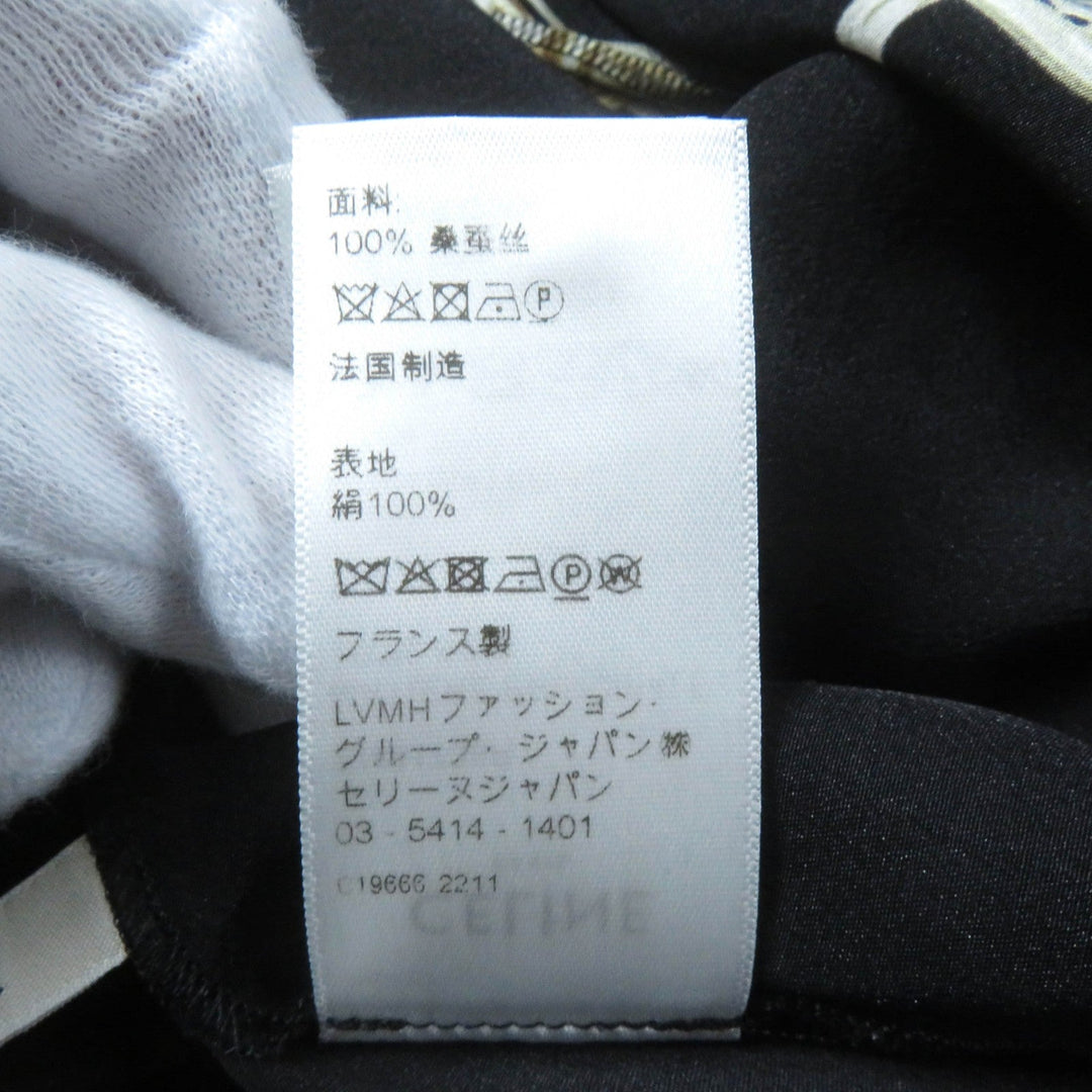 CELINE skirt 2J481738R Main: 100% silk Multi Women 34 Used Authentic