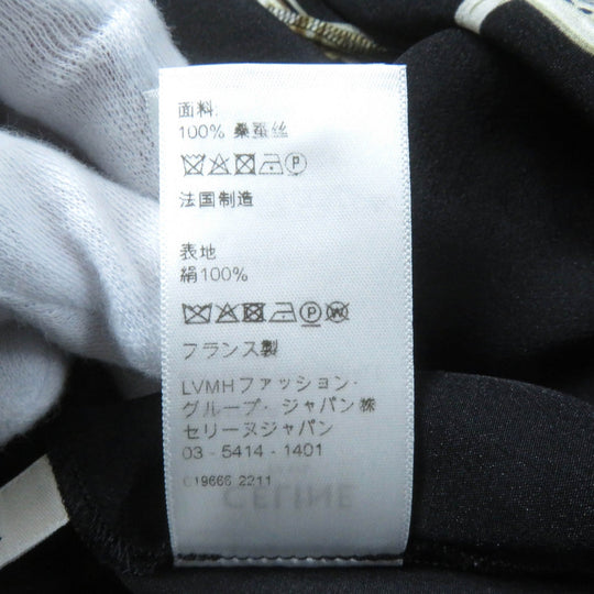 CELINE skirt 2J481738R Main: 100% silk Multi Women 34 Used Authentic