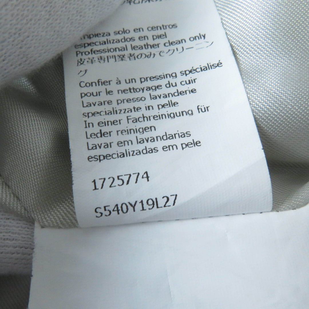 LOEWE Jacket S540Y19L27 Main: Lambskin, Lining: 53% Rayon, Lining: 47% Cupra gray CHAQUETA CON Women 32 Used Authentic