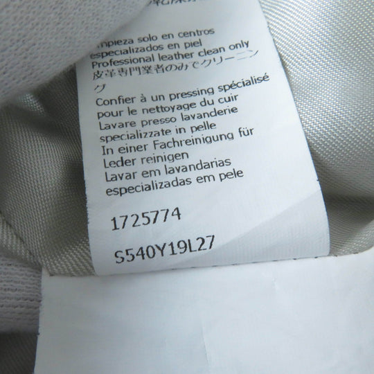 LOEWE Jacket S540Y19L27 Main: Lambskin, Lining: 53% Rayon, Lining: 47% Cupra gray CHAQUETA CON Women 32 Used Authentic