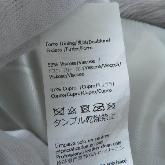 LOEWE Jacket S540Y19L27 Main: Lambskin, Lining: 53% Rayon, Lining: 47% Cupra gray CHAQUETA CON Women 32 Used Authentic