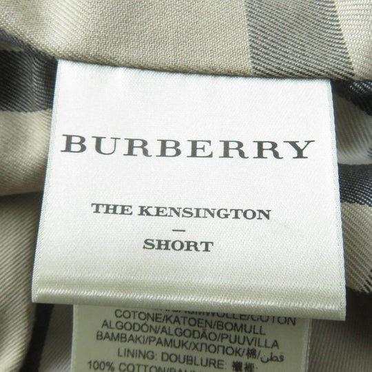 BURBERRY trench coat 39000550 Main: 100% cotton, Lining: 100% cotton, Sleeve lining: 100% viscose (rayon) beige Kensington Women 34 Used Authentic