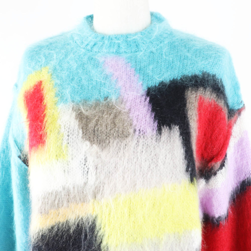 FENDI knit FZX963 Main: 58% mohair, Main: 37% nylon, Main: 5% wool Multi Women 34 Used Authentic