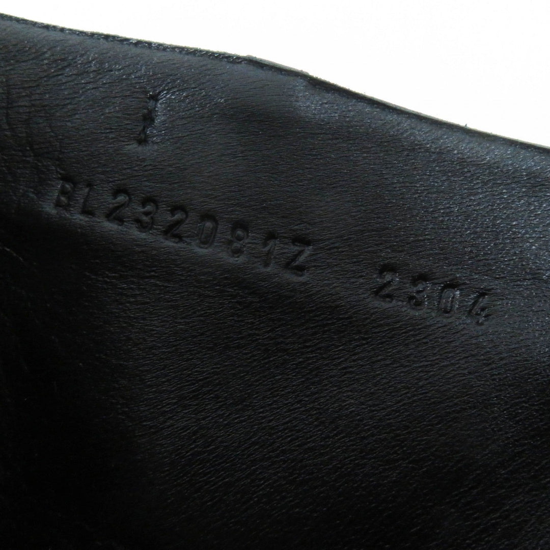 HERMES short boots Main: Leather black Oh Mage Women 36 Used Authentic