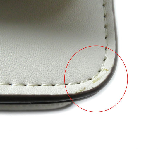 COACH Shoulder Bag CC416 Main: Leather Brass/Ivory Bandit Women Used Authentic