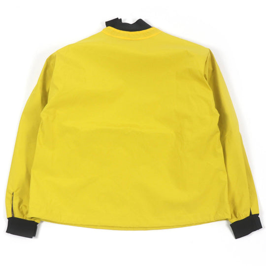 FENDI Nylon jacket FAN107 Main: 92% nylon, Main: 8% polyurethane, Part: polyurethane yellow mens L Used Authentic