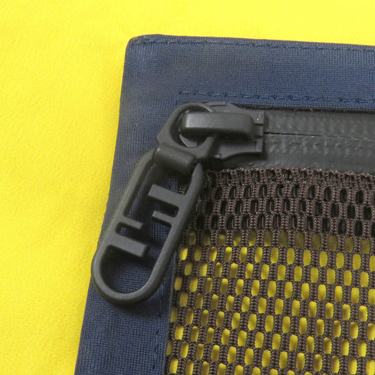 FENDI Nylon jacket FAN107 Main: 92% nylon, Main: 8% polyurethane, Part: polyurethane yellow mens L Used Authentic