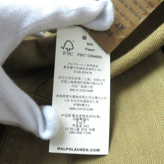 RRL overalls Main: 100% cotton beige Women 2 Used Authentic