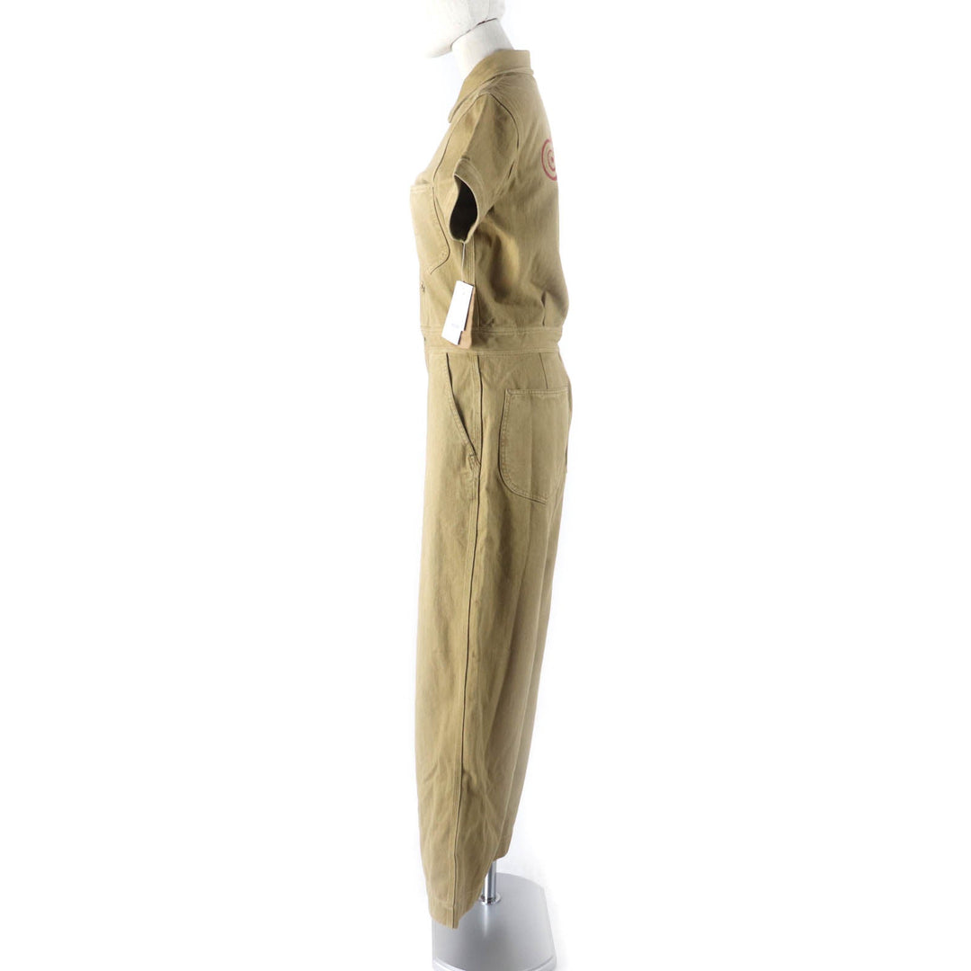 RRL overalls Main: 100% cotton beige Women 2 Used Authentic
