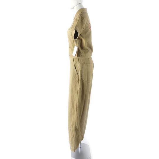 RRL overalls Main: 100% cotton beige Women 2 Used Authentic