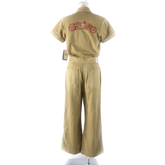 RRL overalls Main: 100% cotton beige Women 2 Used Authentic