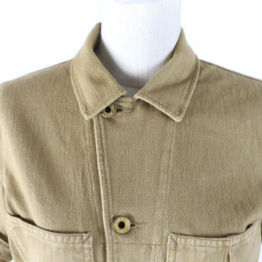RRL overalls Main: 100% cotton beige Women 2 Used Authentic