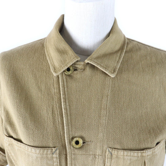 RRL overalls Main: 100% cotton beige Women 2 Used Authentic