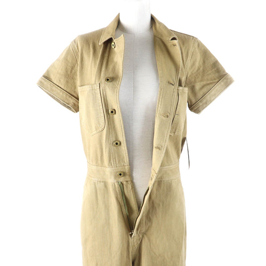 RRL overalls Main: 100% cotton beige Women 2 Used Authentic