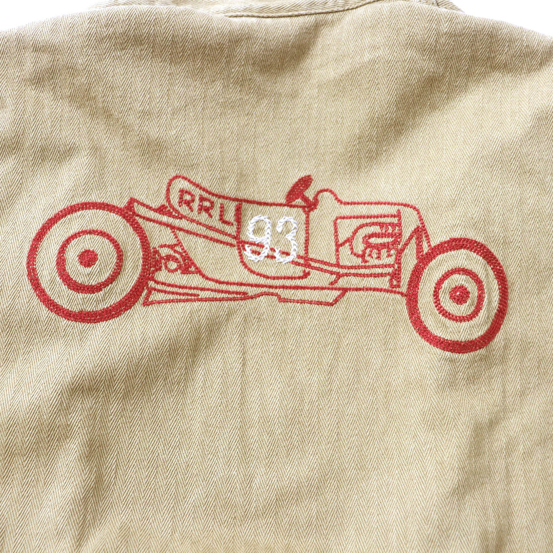 RRL overalls Main: 100% cotton beige Women 2 Used Authentic
