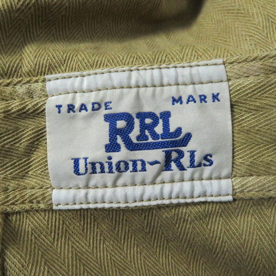 RRL overalls Main: 100% cotton beige Women 2 Used Authentic