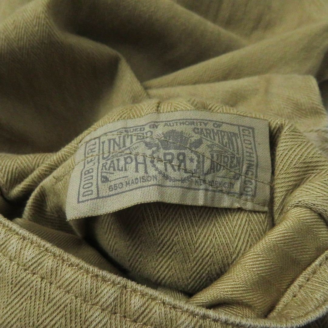 RRL overalls Main: 100% cotton beige Women 2 Used Authentic