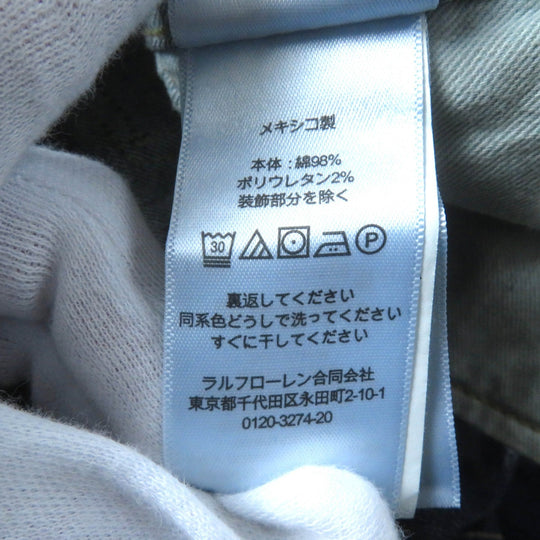 RRL overalls Main: 98% cotton, Main: 2% polyurethane Indigo Women 2 Used Authentic