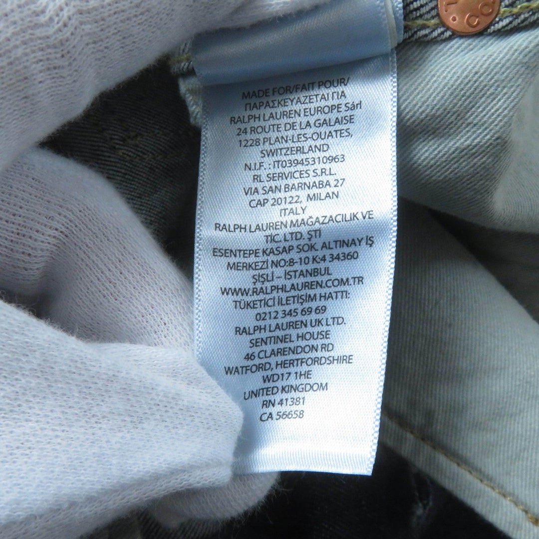 RRL overalls Main: 98% cotton, Main: 2% polyurethane Indigo Women 2 Used Authentic