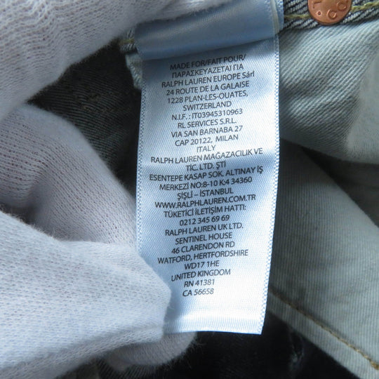 RRL overalls Main: 98% cotton, Main: 2% polyurethane Indigo Women 2 Used Authentic