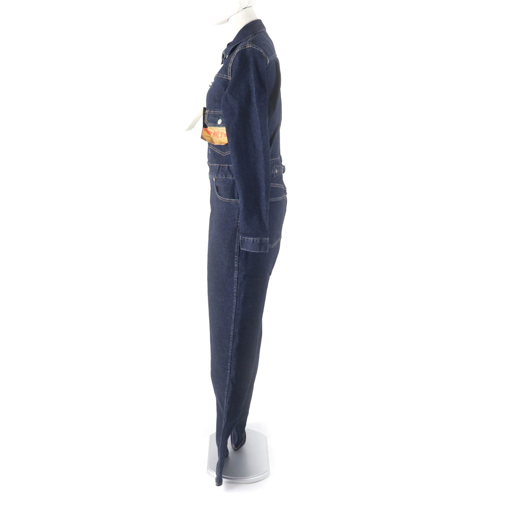 RRL overalls Main: 98% cotton, Main: 2% polyurethane Indigo Women 2 Used Authentic