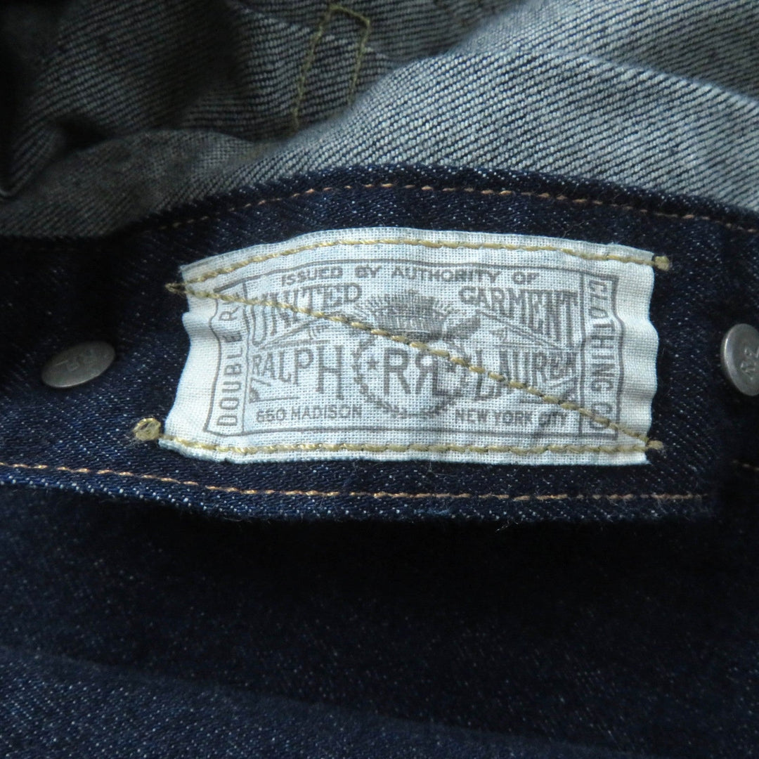 RRL overalls Main: 98% cotton, Main: 2% polyurethane Indigo Women 2 Used Authentic