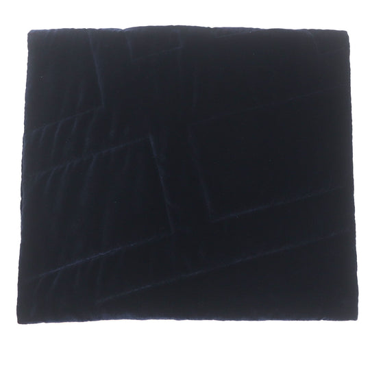 HERMES shawl Main: 100% silk, Filling: 60% silk, Filling: 40% polyester Navy mens Used Authentic
