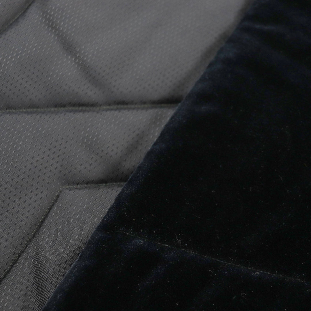 HERMES shawl Main: 100% silk, Filling: 60% silk, Filling: 40% polyester Navy mens Used Authentic