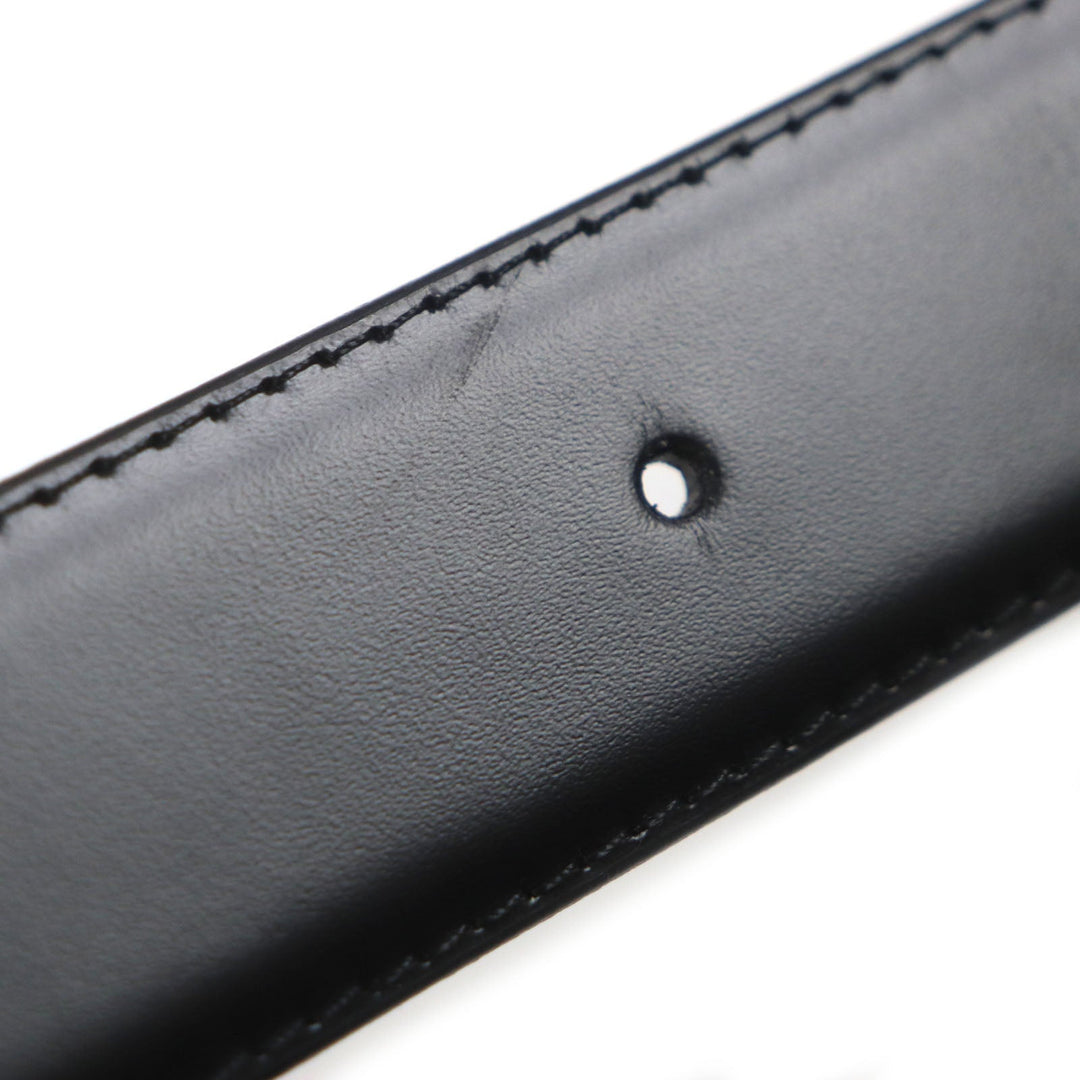 Dunhill belt Main: Leather black mens Used Authentic