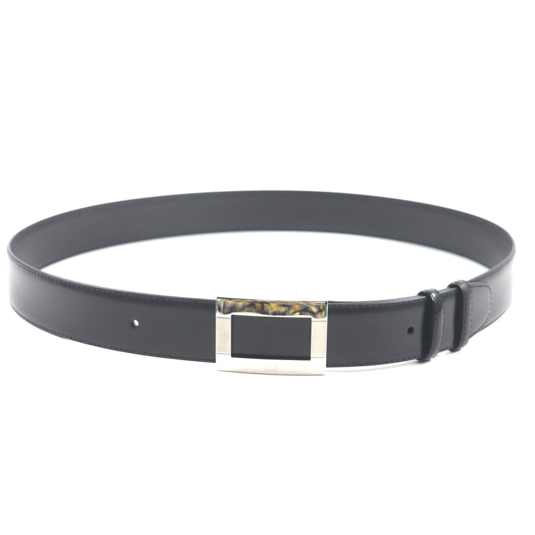 Dunhill belt Main: Leather black mens Used Authentic