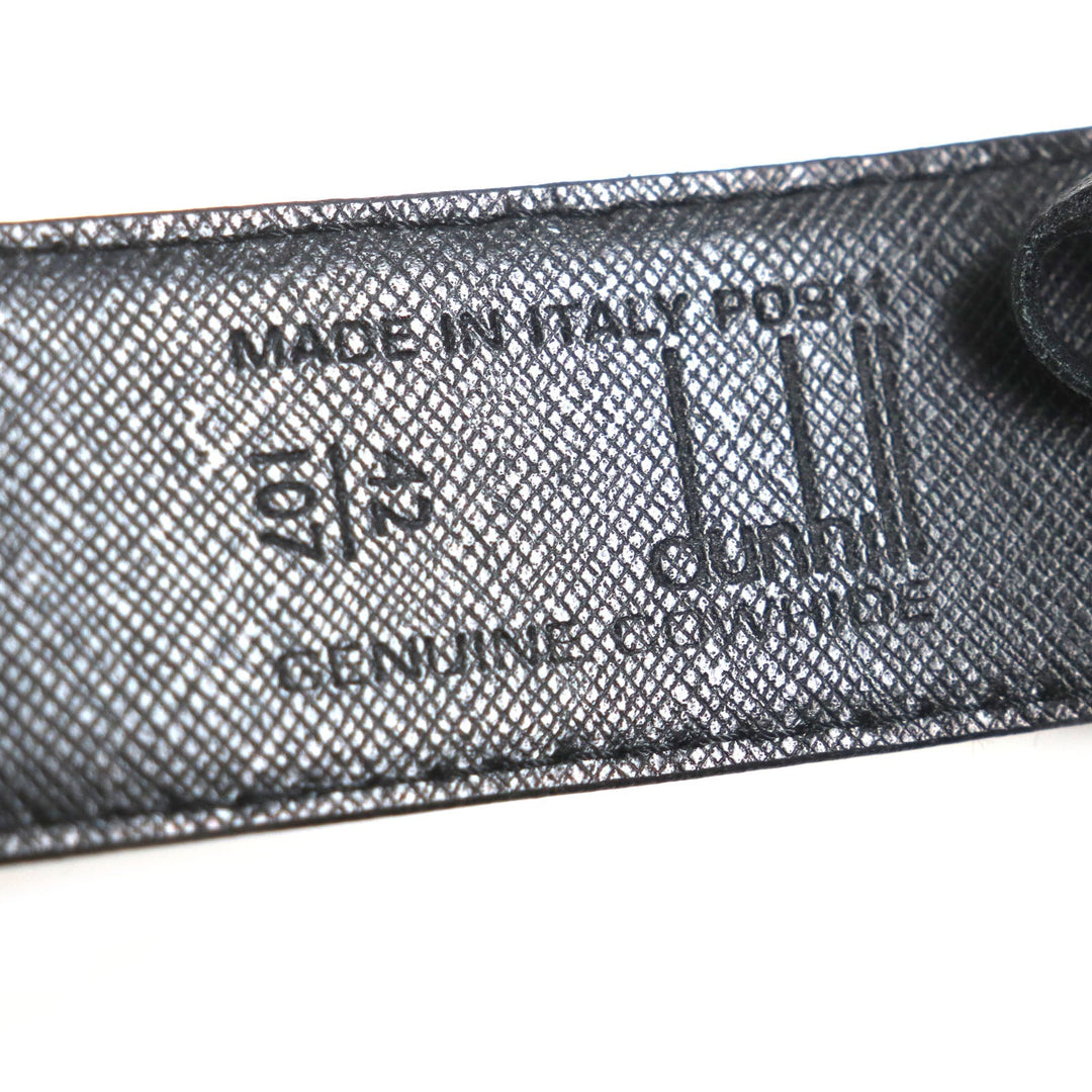 Dunhill belt Main: Leather black mens Used Authentic