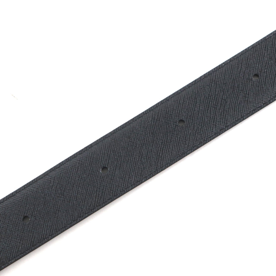 Dunhill belt Main: Leather black mens Used Authentic