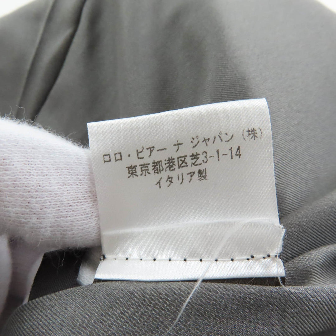 Loro Piana tailored jacket Outer: 100% cashmere, Lining: 92% silk, Lining: 8% polyurethane gray Women 38 Used Authentic