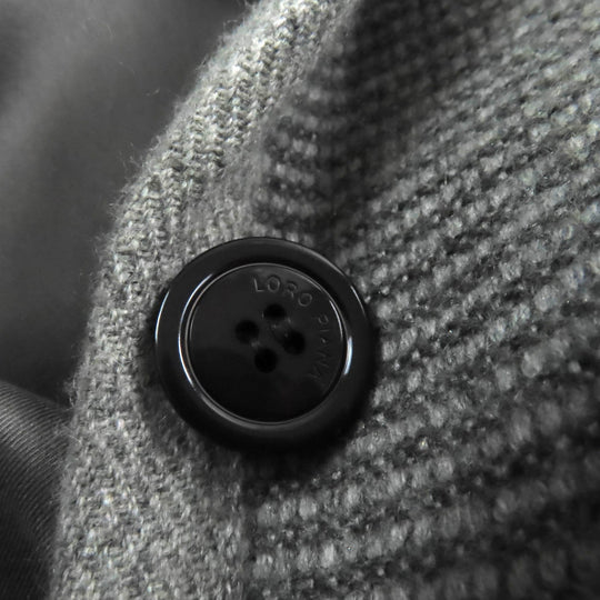 Loro Piana tailored jacket Outer: 100% cashmere, Lining: 92% silk, Lining: 8% polyurethane gray Women 38 Used Authentic