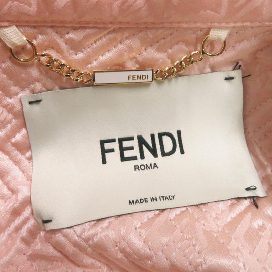 FENDI Jacket FJ7264 Outer: 100% silk, Lining: 100% silk Light green by Kim Jones Hairdo Girls Women 38 Used Authentic