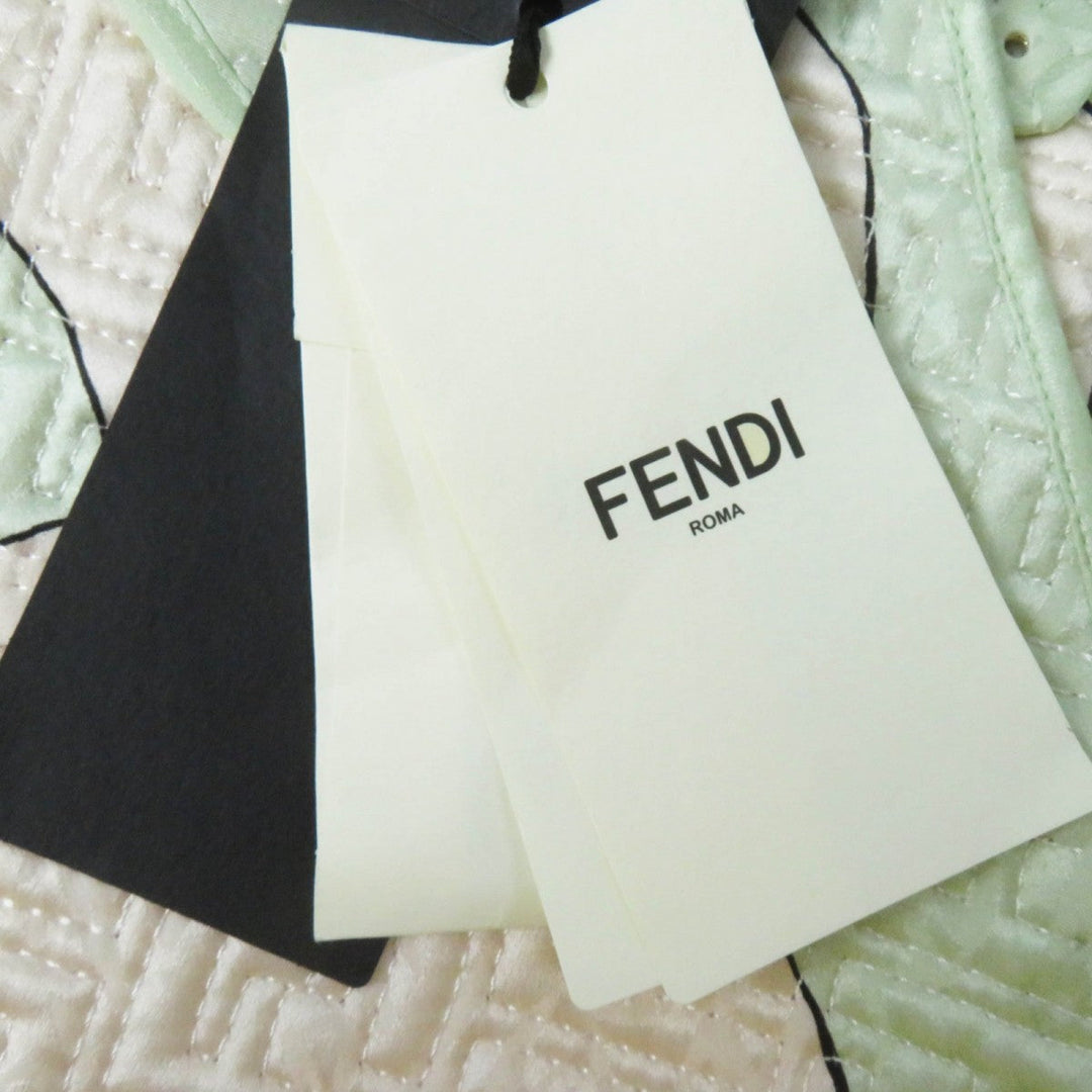 FENDI Jacket FJ7264 Outer: 100% silk, Lining: 100% silk Light green by Kim Jones Hairdo Girls Women 38 Used Authentic
