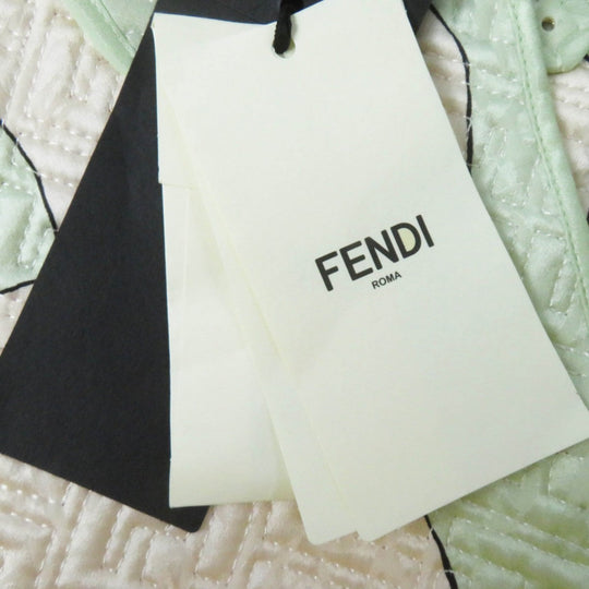 FENDI Jacket FJ7264 Outer: 100% silk, Lining: 100% silk Light green by Kim Jones Hairdo Girls Women 38 Used Authentic