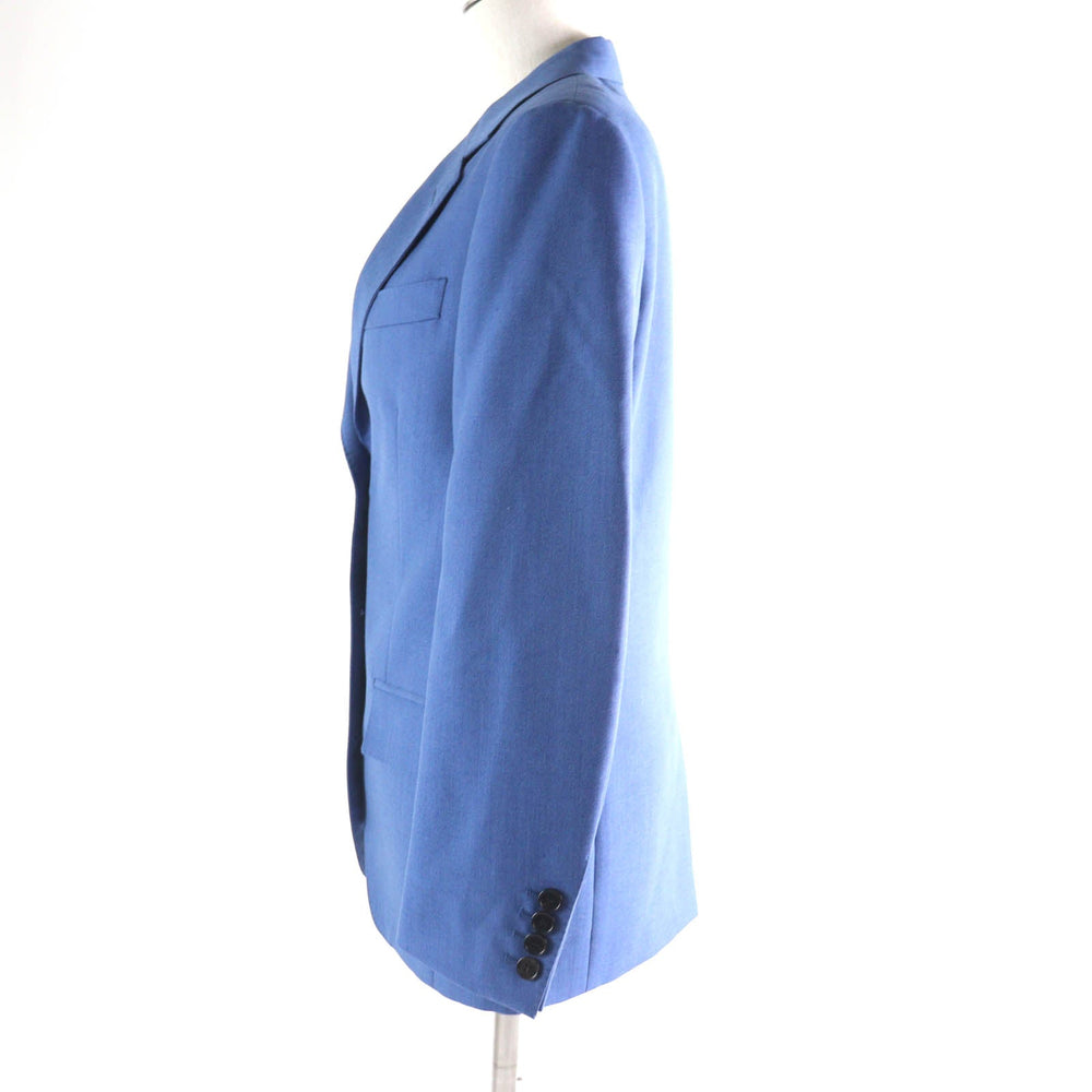 BURBERRY tailored jacket 8001298 Outer: 73% wool, Outer: 27% mohair, Lining: 100% cupra blue Women 36 Used Authentic
