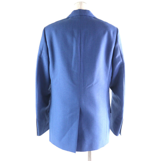 BURBERRY tailored jacket 8001298 Outer: 73% wool, Outer: 27% mohair, Lining: 100% cupra blue Women 36 Used Authentic