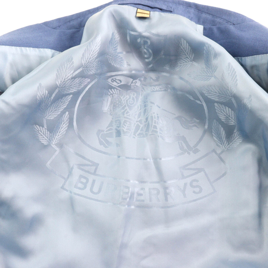 BURBERRY tailored jacket 8001298 Outer: 73% wool, Outer: 27% mohair, Lining: 100% cupra blue Women 36 Used Authentic