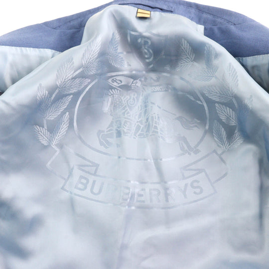 BURBERRY tailored jacket 8001298 Outer: 73% wool, Outer: 27% mohair, Lining: 100% cupra blue Women 36 Used Authentic