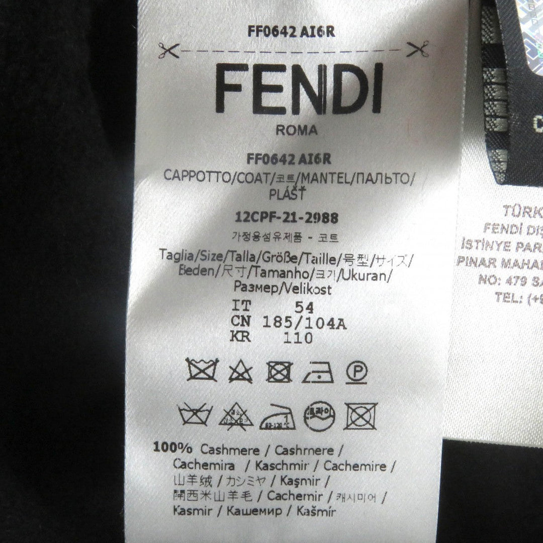 FENDI Chester coat FF0642 cashmere gray 54
